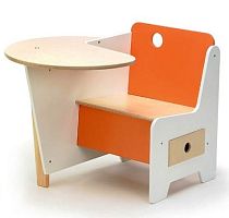 Contemporary desk DOODLEwoodenpanel endchild's