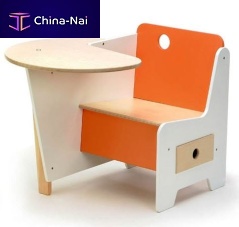 Contemporary desk DOODLEwoodenpanel endchild's
