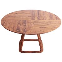 Contemporary dining table KRUGteakroundhome
