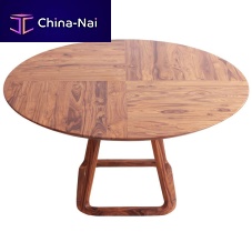 Contemporary dining table KRUGteakroundhome