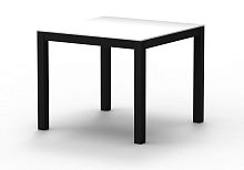 Contemporary dining table AMBERteaktempered glassaluminum