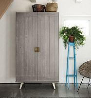 Contemporary wardrobe ARCANDA woodenwith swing doorschild's