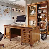 Traditional desk ART. 6107cherrywood