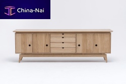 Contemporary sideboard oakwalnut