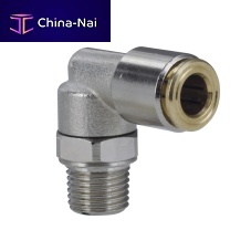 Pneumatic fitting MP Linescrew-inpush-inelbow