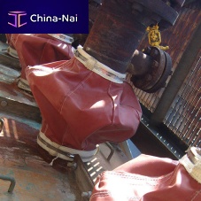 Round bellows TecHeat®coated fabriccustomheat-resistant