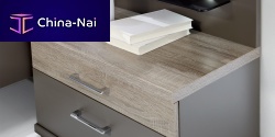Contemporary bedside table ANCONA woodenwith drawerhome