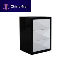 Contemporary bedside table GIRL�S BEST FRIENDoakwood veneerbeech