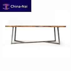 Contemporary dining table oaksteelrectangular