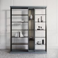 Free-standing bookcase BIBLOcontemporarycommercialwooden