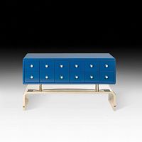 Contemporary chest of drawers AUSPICIOUS DRESSERsteelwith storage compartmentnot specified