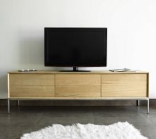 Contemporary television cabinet RAVEL : RF. 22500lowboardwalnutash