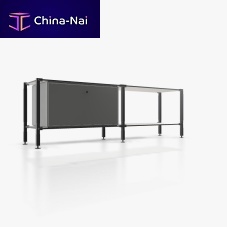 Contemporary sideboard L.2.750.1.1.AZ.00.1wood veneerlacquered MDFpowder-coated steel
