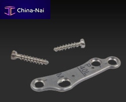 Metatarsophalangeal joint arthrodesis plate NeoFit®metallic