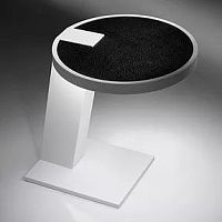 Contemporary side table RIALTOCorian®Corian® baseround