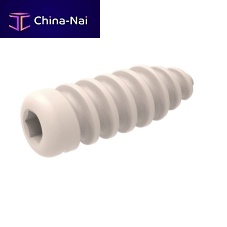 Cruciate ligament interference screw NMKA07 non-absorbable