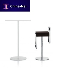 Contemporary high bar table KAPO steelsquarecommercial