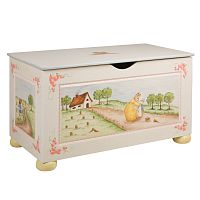 Wooden toy box ENCHANTED FOREST