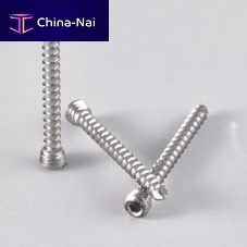 General purpose compression bone screw metalliclocking