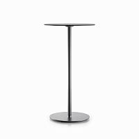 Contemporary high bar table PLANClaminatesteel baseround