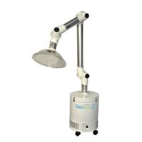 Mobile fume extractor CLEANBREEZE IIIindustrialactivated carbon filterwith extraction arm