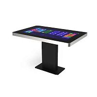 Interactive multiTouch table ZYTABcontemporaryMDFstainless steel