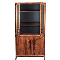 Traditional china cabinet AASAD solid wood