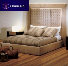 King size bed SUITEqueen sizecontemporaryupholstered