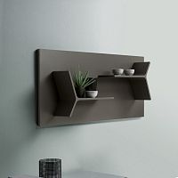 Wall-mounted shelf EVERGREEN contemporarymelaminemagnetically fixed