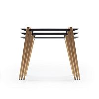 Contemporary nesting tables KOLLEKTION.58 KARL SCHWANZERwoodenrectangularhome