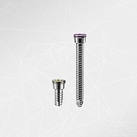 Femoral compression bone screw cannulatedmetalliclocking