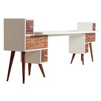 Traditional sideboard table KVADRATNAsolid woodteakrectangular