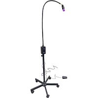 Wood lamp on casters KS-Q5UUV light