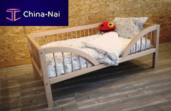 Single bed PIKLER® contemporarychild's unisexwooden