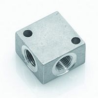 2-channel manifold 124 nickel-platedhydraulicpneumatic