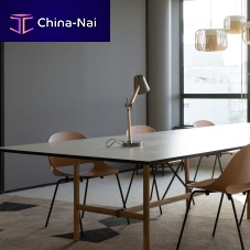 Contemporary table DANsolid woodwooden baserectangular