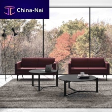 Contemporary coffee table CENTOVENTIwoodbeechaluminum base