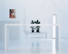 Free-standing desk QUADERNA 2830contemporarylaminateplastic