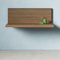 Wall-mounted desk contemporarymelaminestraight