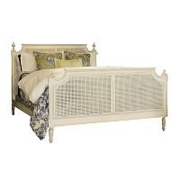 King size bed CHAMADE : RF. 11090 | RF. 11092queen sizesingleLouis XVI style