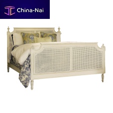 King size bed CHAMADE : RF. 11090 | RF. 11092queen sizesingleLouis XVI style