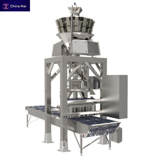 											PLC-controlled pizza topping line