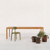 Contemporary table MASSIVHOLZoaksolid woodash