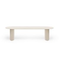 Contemporary dining table Plateau oakwood veneerMDF