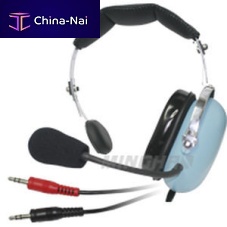 General aviation aviation headphones GSNC24Bfor pilotnoise-reductioncorded
