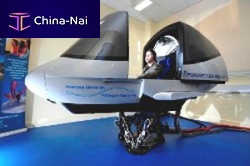 Aircraft simulation cabin MP521for research and developmentcockpit