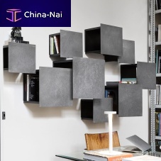 Wall-mounted shelf DPImodularcontemporarypainted metal