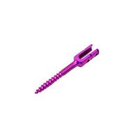 Thoraco-lumbar pedicle screw monoaxialtitanium