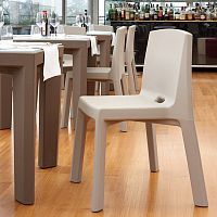 Contemporary chair Q4outdoorindoorpolypropylene
