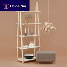 Contemporary shelf ONE STEP UPashsteel